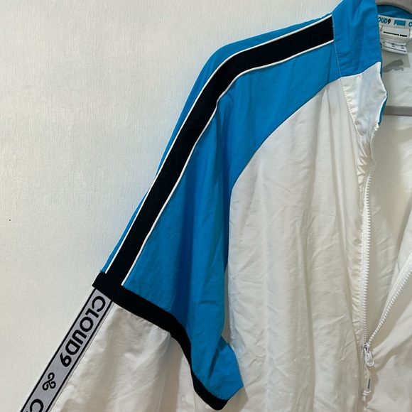 PUMA MOMENTUM GAMING TRACK JACKET WHITE BLUE MENS SIZE  3XL - Picture 8 of 12